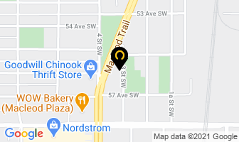 Karaoke World Ltd in Calgary map