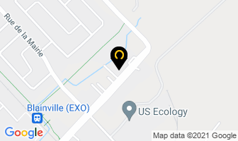 Karate Sport Action in Blainville map