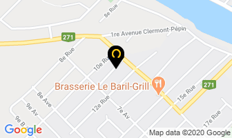 Karat&eacute; Skif Beauce in Saint-Georges map