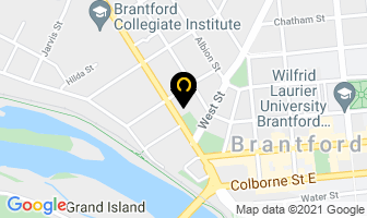 Karen Moore Interior Design Inc in Brantford map