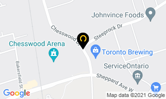 Karran Hiralal Ray Precision Machines in North York map
