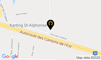 Karting St-Alphonse in Fabreville map