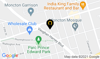 Kasia's Esthetics in Moncton map
