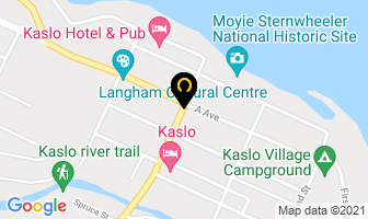 Kaslo & District Public Library in Kaslo map