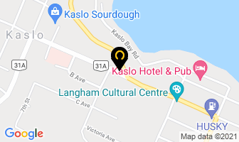 Kaslo Golf Club in Kaslo map