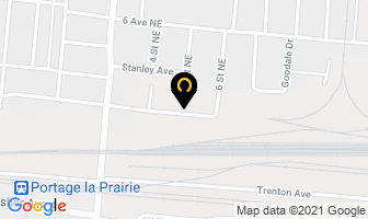 Kasper's Shuttle Service in Portage La Prairie map