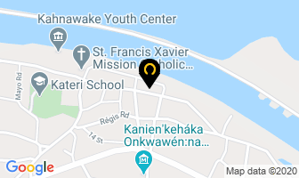 Kateri Tekakwitha School in Kahnawake map