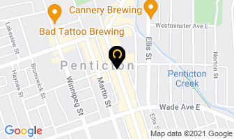 Kathryn J Ginther Law Office in Penticton map