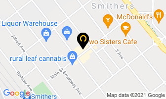 Kathryn Johnson Notary Public Inc in Smithers map