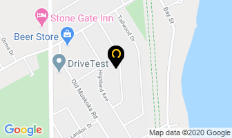 Kathy Smith Sewing Machine Repair in Orillia map