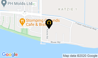 Katzie Band Office in Vanderhoof map