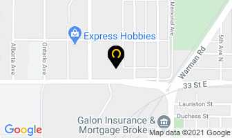 Kavia Auto Body Inc in Saskatoon map