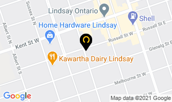 Kawartha Atv Assoc in Lindsay map