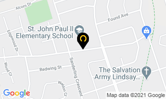 Kawartha Credit Union in Lindsay map