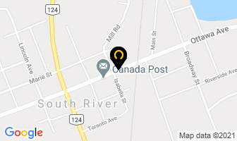 Kawartha Credit Union in South River map