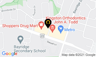 Kawartha Credit Union in Kingston map
