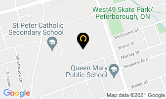 Kawartha Land Trust in Peterborough map