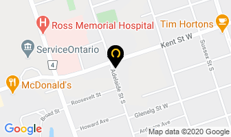 Kawartha Therapeutic Centre in Lindsay map