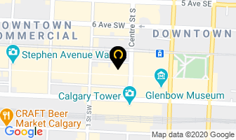 Kayf Cafe in Calgary map