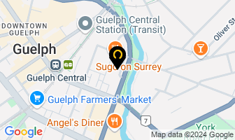 Kayla Beth Photography in Guelph map