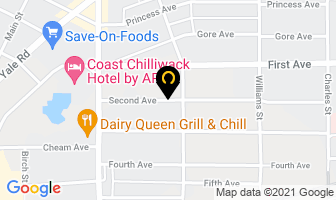 Kay's Maid Service in Chilliwack map
