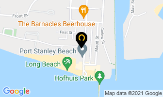 Kazwear in Port Stanley map