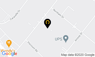 Kc International Forwarding Co in Mississauga map