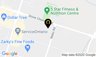 Keegan Forklift Services Inc in Hamilton map