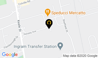 Keele Auto Body in Orillia map