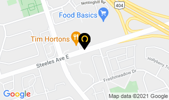 Keith Bagg Staffing (Regional) Inc in Thornhill map