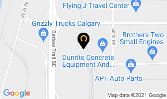 Keller Industries Ltd in Calgary map