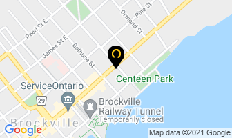Keller Williams Solid Rock Realty in Brockville map