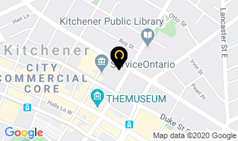 Kelly & Coopen Brian R Kelly in Kitchener map