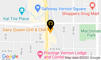 Kelly O'bryan's Restaurant in Vernon map