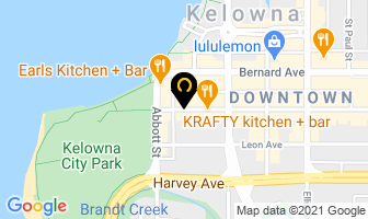 Kelowna Club in Kelowna map