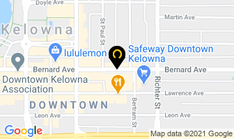 Kelowna Website Design Towne Centre Mall in Kelowna map