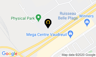 Kelron Logistics in Vaudreuil-Dorion map