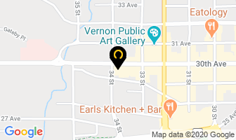 Kemp Harvey Laidman-Betts Inc in Vernon map