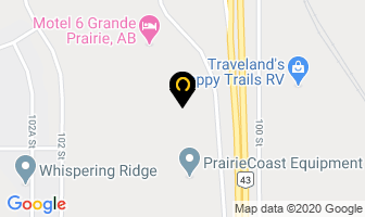 Ken-Co Equipment Ltd in Grande Prairie map
