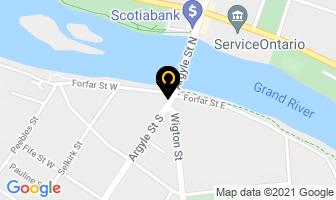 Ken Hewitt Financial in Caledonia map