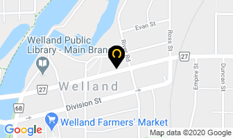 Ken Nash Paint & Wallpaper Ltd in Welland map