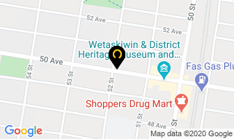 Ken Sockett Sockett Law in Wetaskiwin map