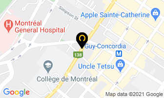 Kenane Immigration in Montreal map