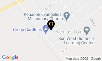 Kenaston Cafe in Kenaston map