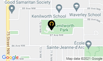 Kenilworth Community League in Kenora map
