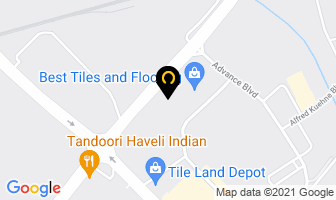 Kenjie Marble And Granite in Brampton map