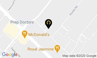 Kennedy Caulking in Mississauga map