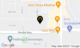Kennedy Place Apartments in Delta map