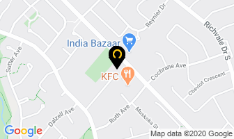 Kennedy Rd Veterinary Hospital in Brampton map