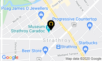 Kenn's Printing Ltd in Strathroy map